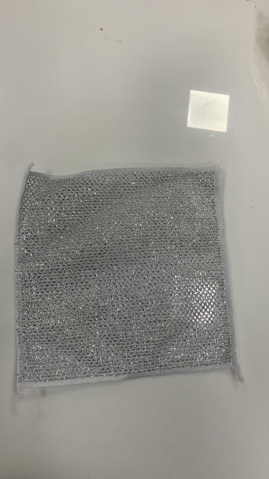 Chiffons à vaisselle multi-usages en fil de fer pour vaisselle humide et sèche, paquet de 10