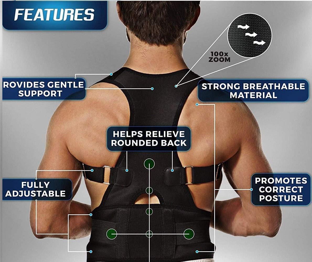 Ceinture correctrice de posture unisexe